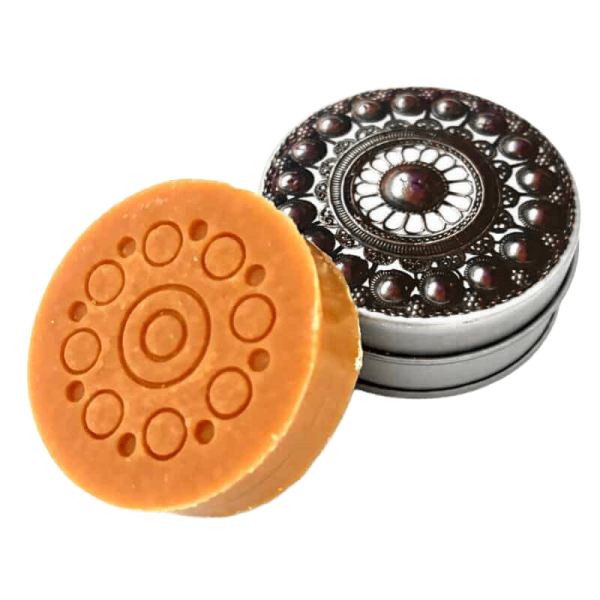 Gastenzeepje in knop Blik (duindoorn)