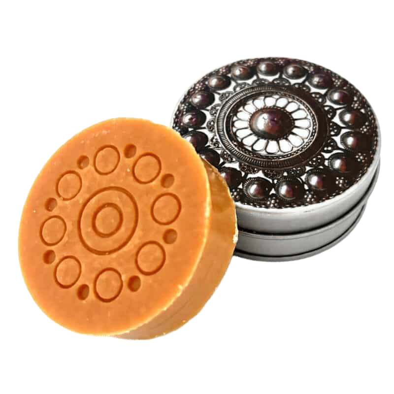 Gastenzeepje in knop Blik (duindoorn)