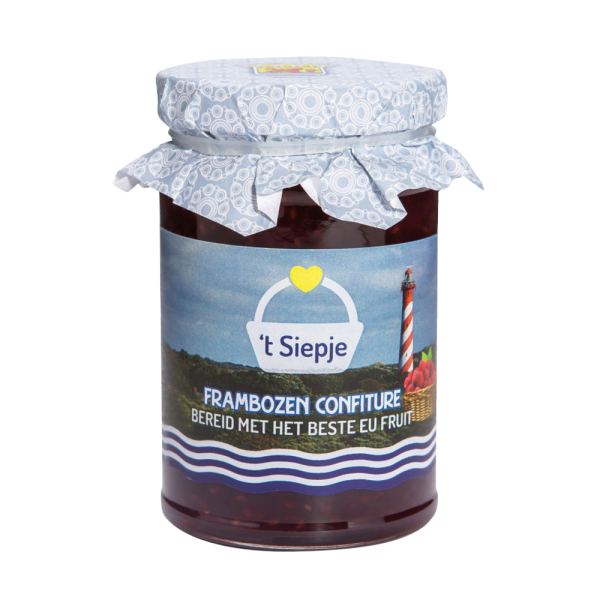 Jam frambozen 't Siepje