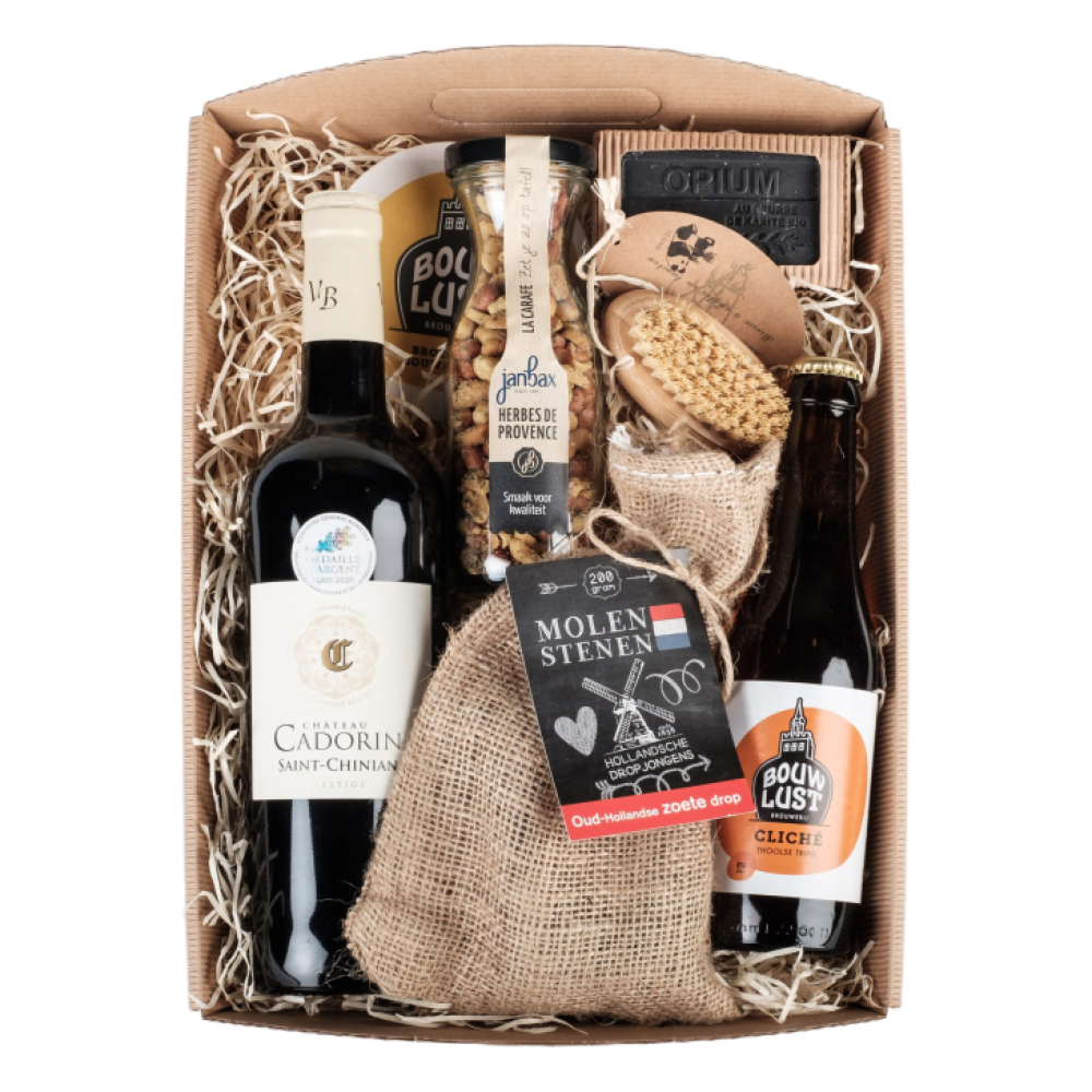 Verwenpakket voor hem