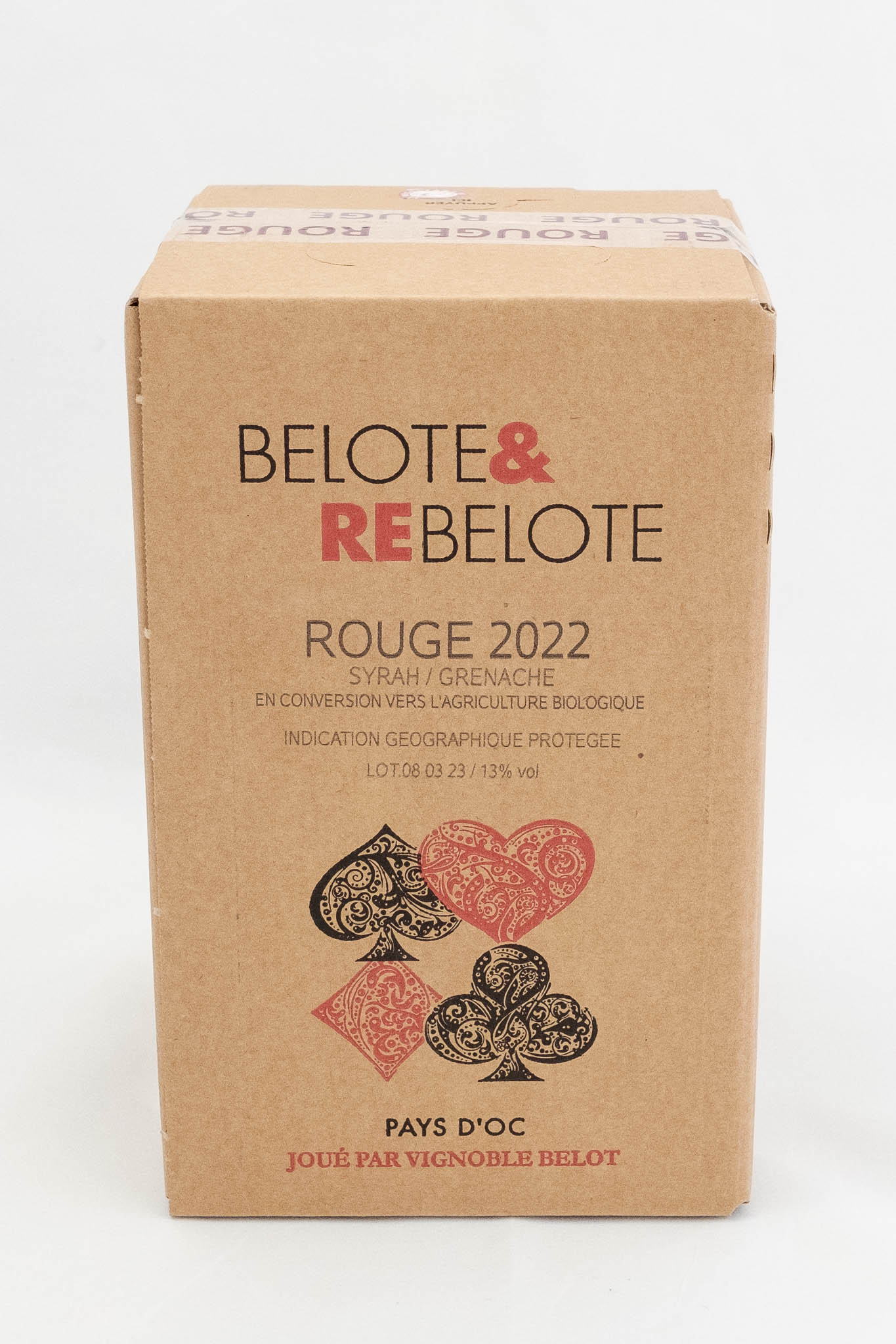 Vignoble Belot Belote & Rebelote Saint Chinian 5 liter