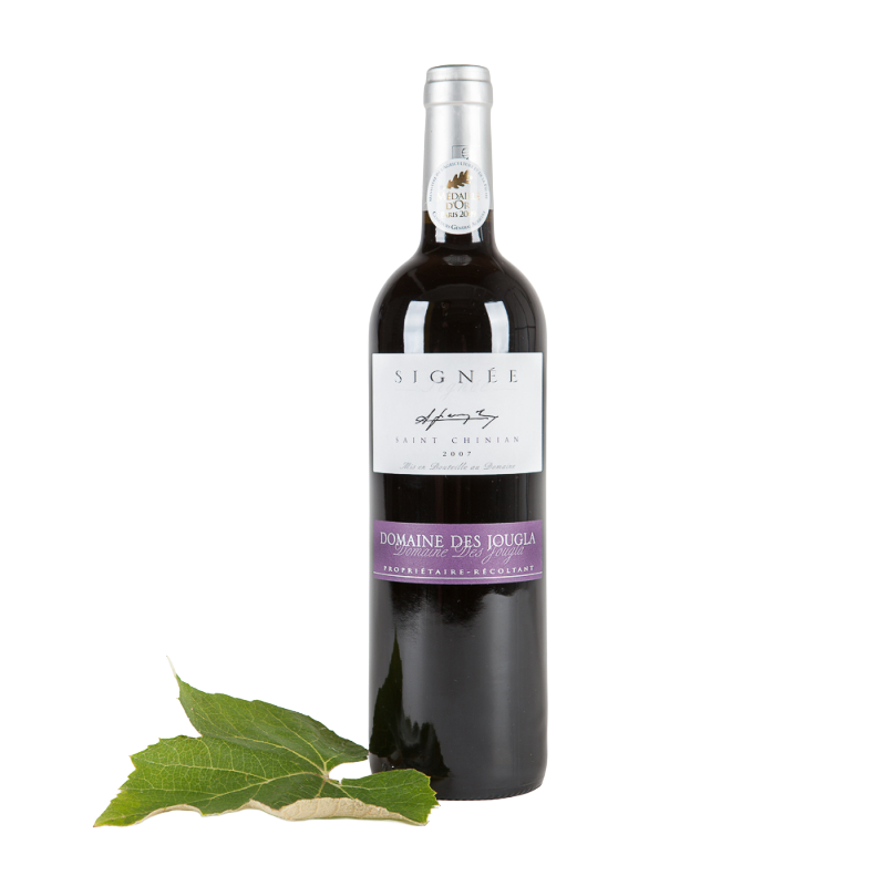 Domaine des Jougla Signé fut de chène